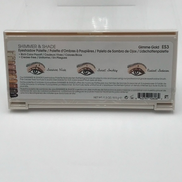 Flower By Drew Barrymore Eyeshadow Palette Set - Sugar Rush & Gimme Gold - Picture 5 of 5